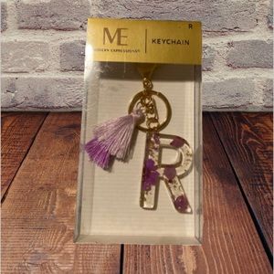 New Letter R Keychain